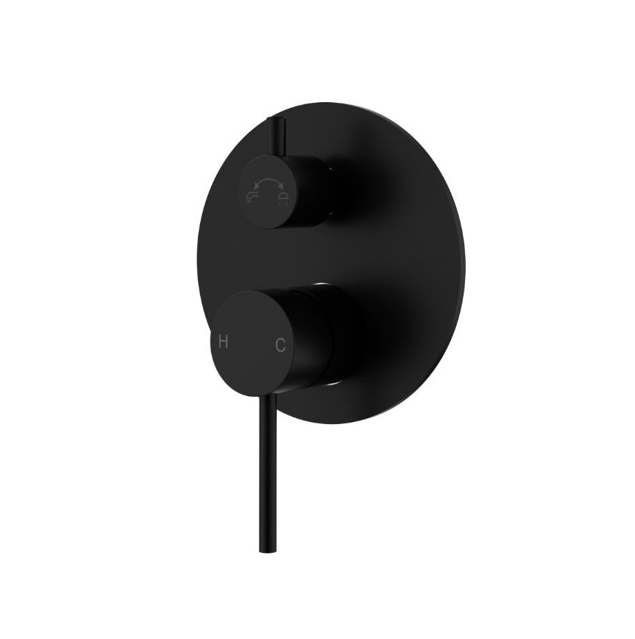 Nouveau Divertor Wall Mixer Trim Kit - Available in 6 Colours