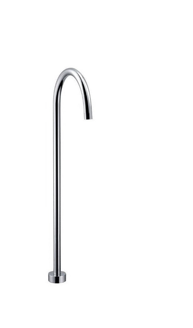 Nouveau Floor Mounted Bath Spout - Available in 6 Colours