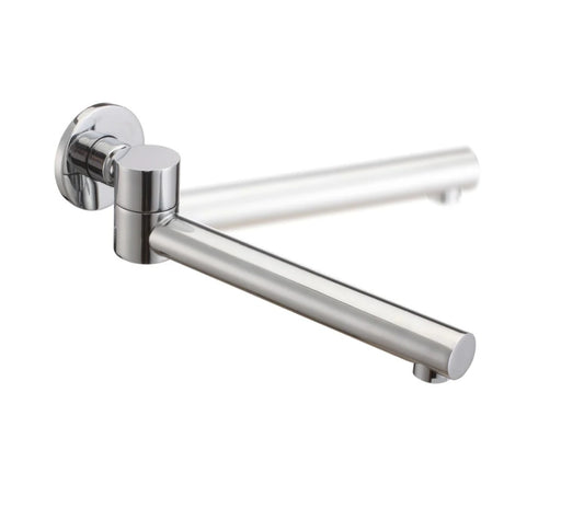 Round  Bathtub/Basin Swivel Wall Spout - Available in 4 colours