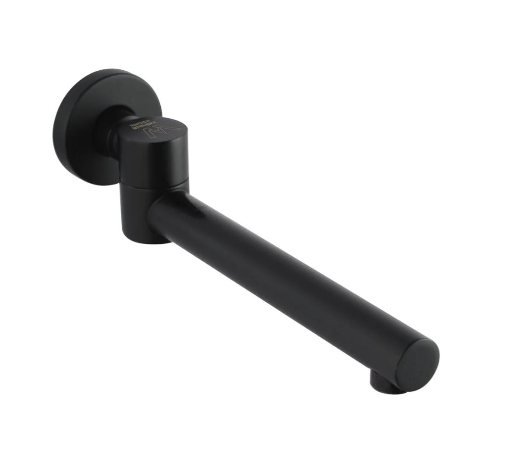 Round  Bathtub/Basin Swivel Wall Spout - Available in 4 colours