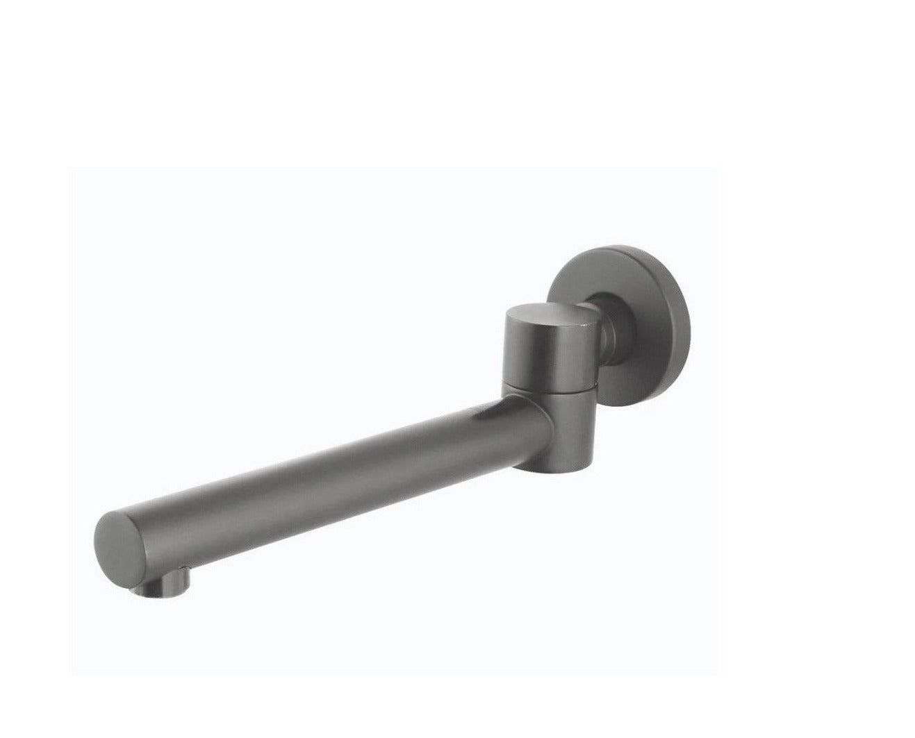 Round  Bathtub/Basin Swivel Wall Spout - Available in 4 colours