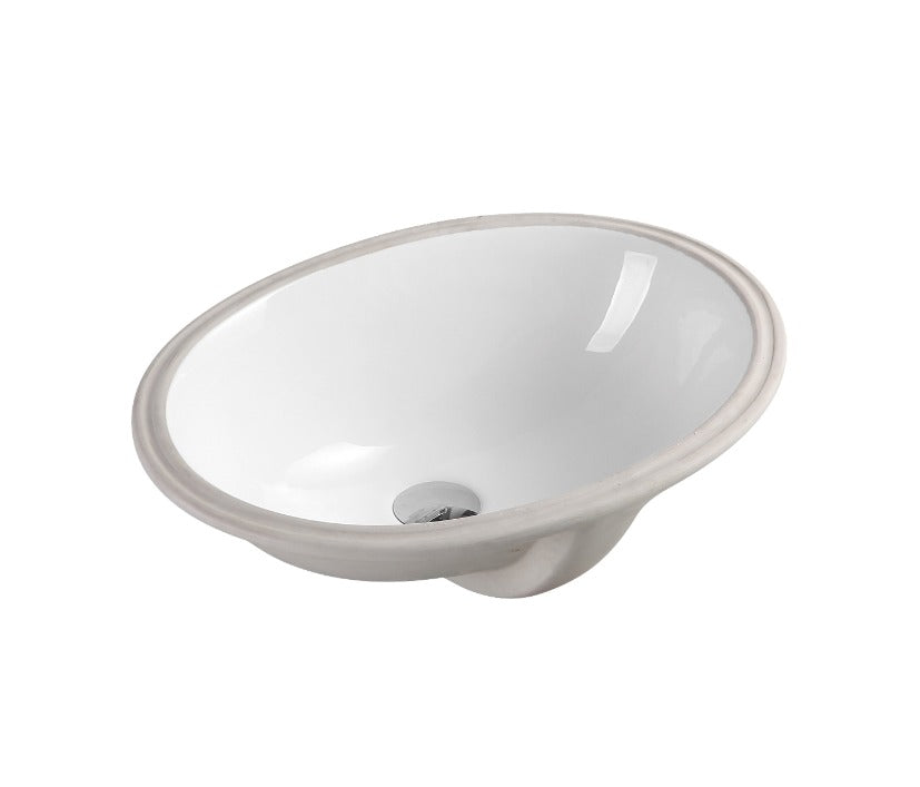 SOTTO Under Counter Basin 460x380x200mm White Gloss Undermount