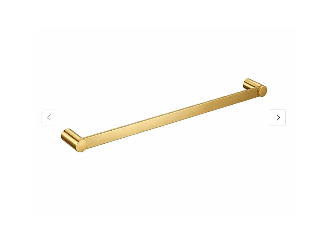 VIVO Single towel Rail 600mm - Available in 6 colours