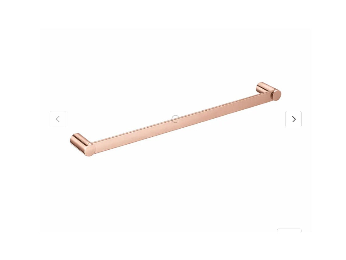VIVO Single towel Rail 600mm - Available in 6 colours