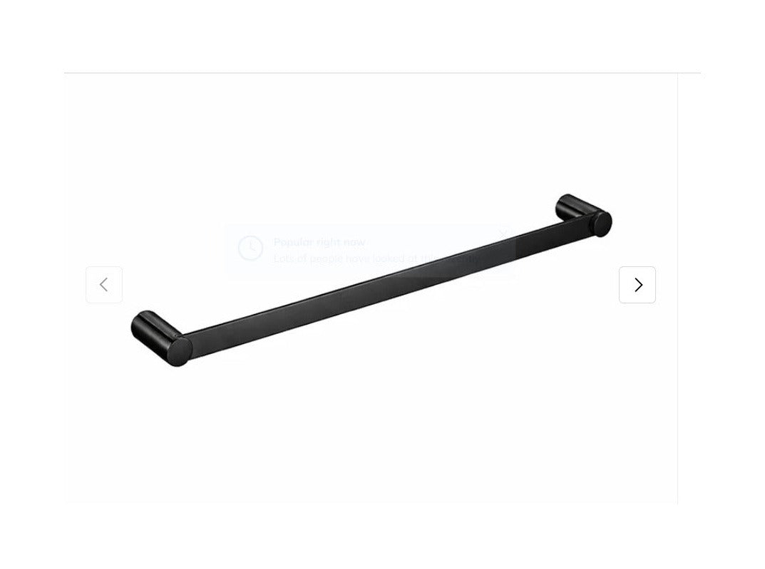 VIVO Single towel Rail 600mm - Available in 6 colours