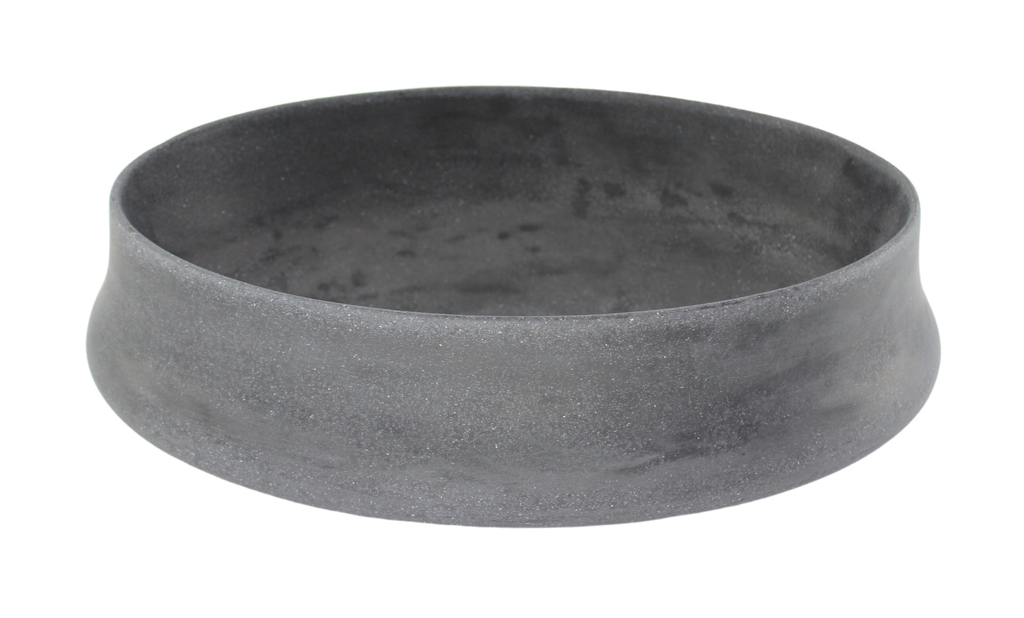 Kheub Terrazzo Oval Matte Charcoal Dark Grey