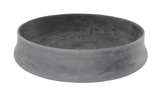 Kheub Terrazzo Oval Matte Charcoal Dark Grey
