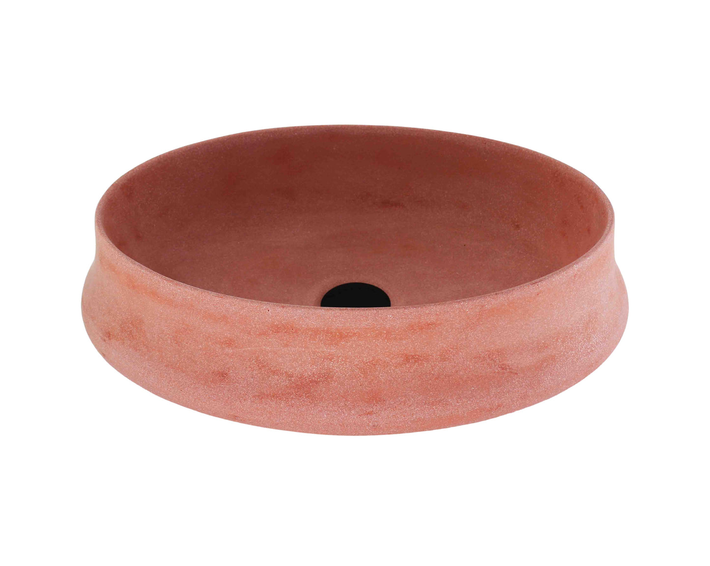 Kheub Terrazzo Oval Matte Blush Pink