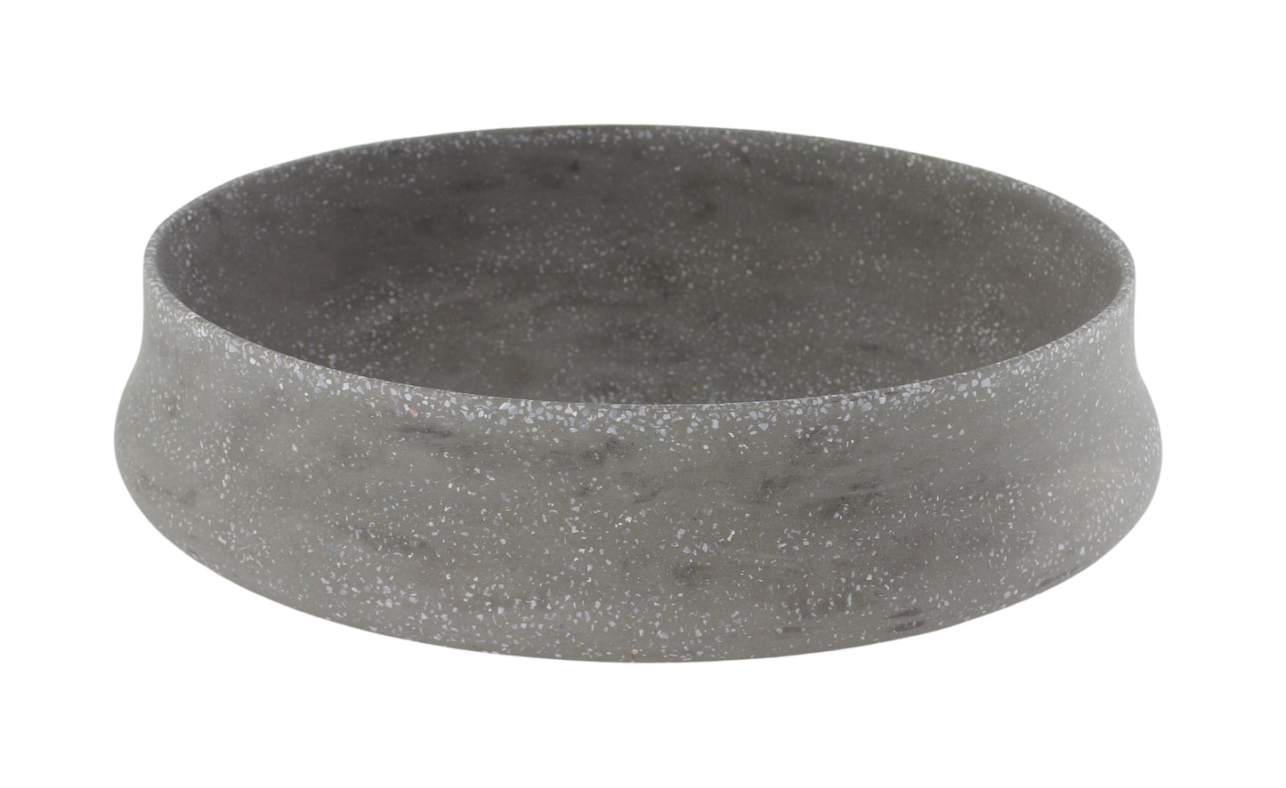 Kheub Terrazzo Oval Matte Stone Grey