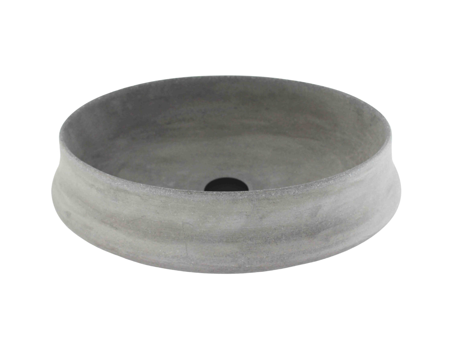 Kheub Terrazzo Oval Matte Smooth Grey
