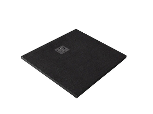 1200 x 1200 Pietra Shower Floor Rear Waste - Available in 4 colours