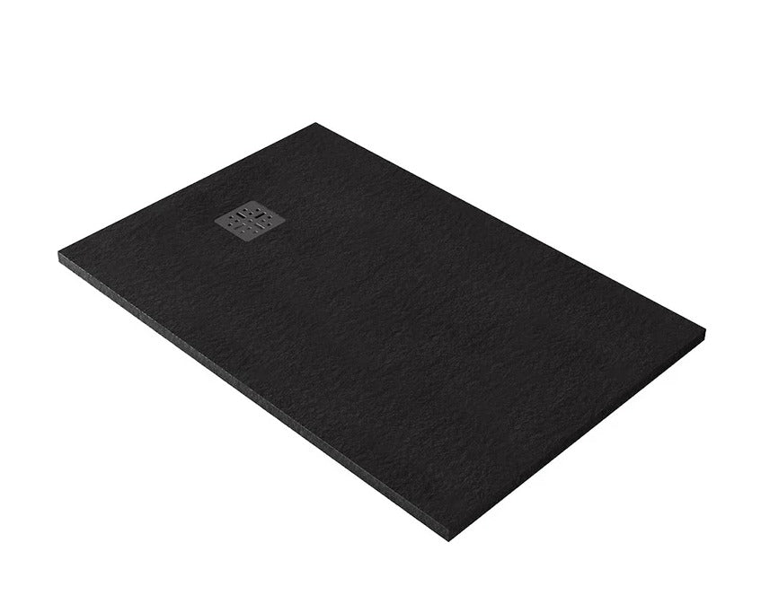 2000 x 1000 Pietra Shower Floor Rear Waste - Available in 4 colours