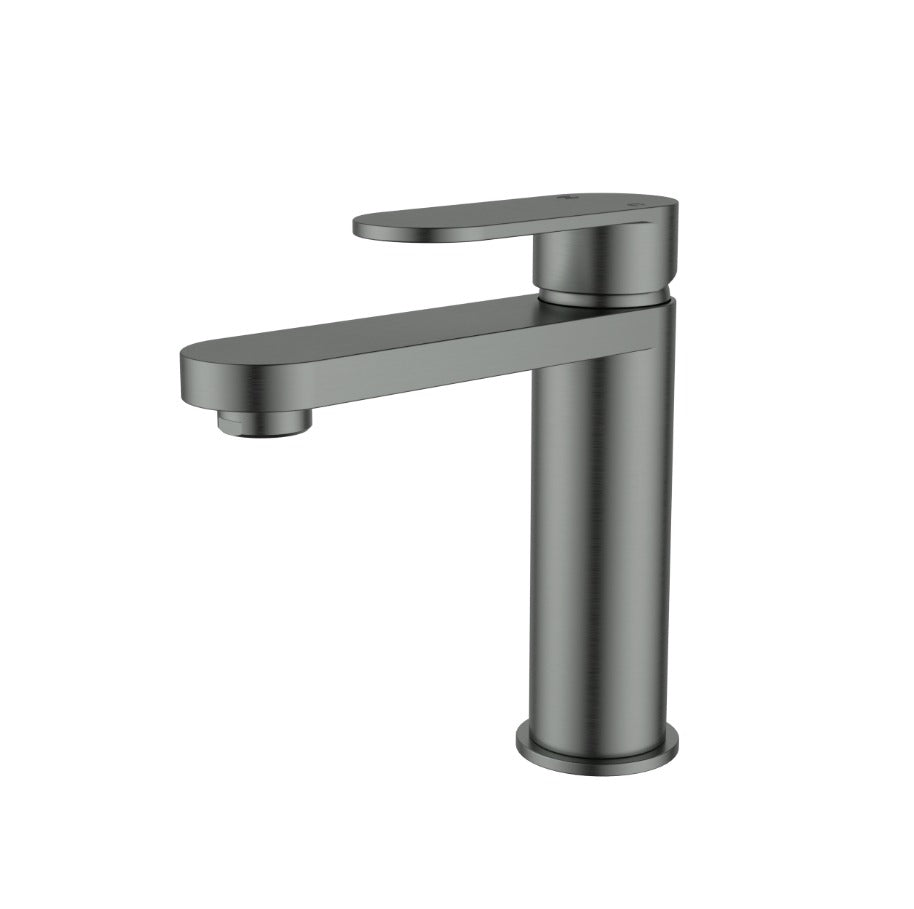 ESORA Slimline Stainless Steel Short Basin Vanity Mixer - Available in 5 Colours