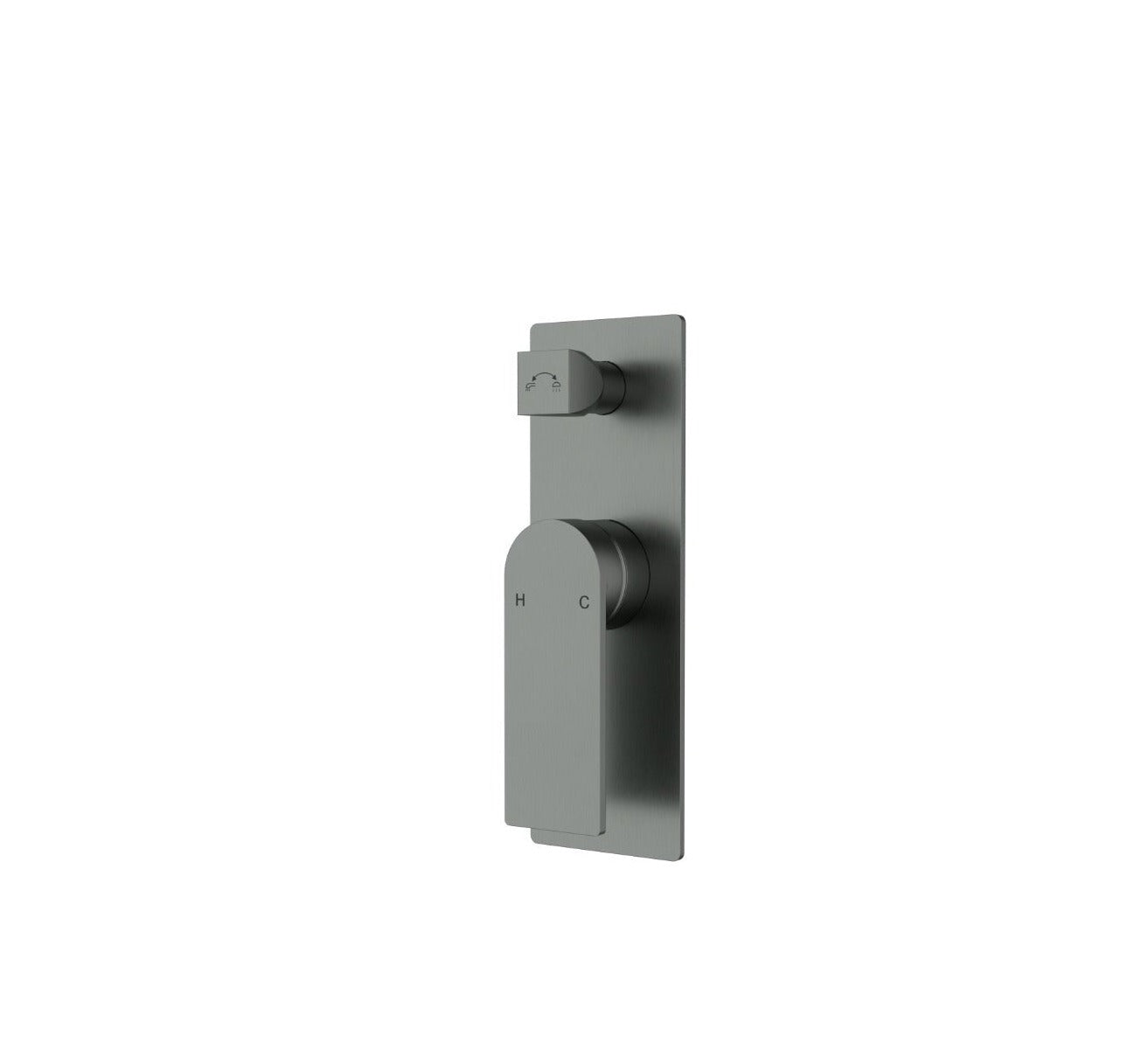 INDUSTRIE III  Slimline Wall with Diverter Mixer - Available in 5 Colours