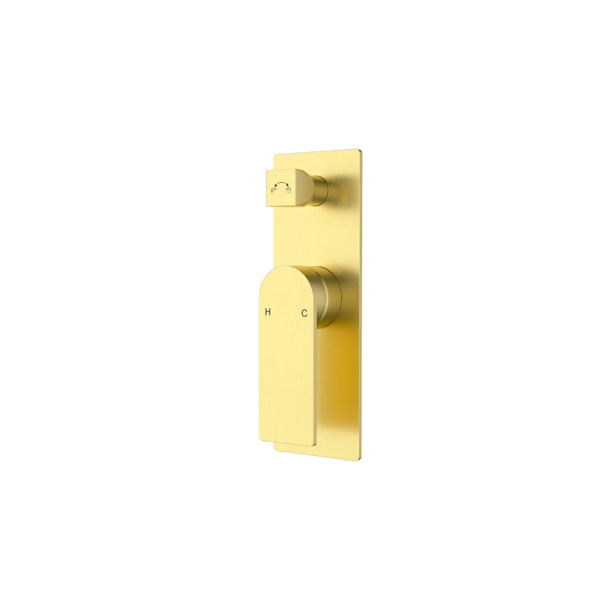 INDUSTRIE III  Slimline Wall with Diverter Mixer - Available in 5 Colours
