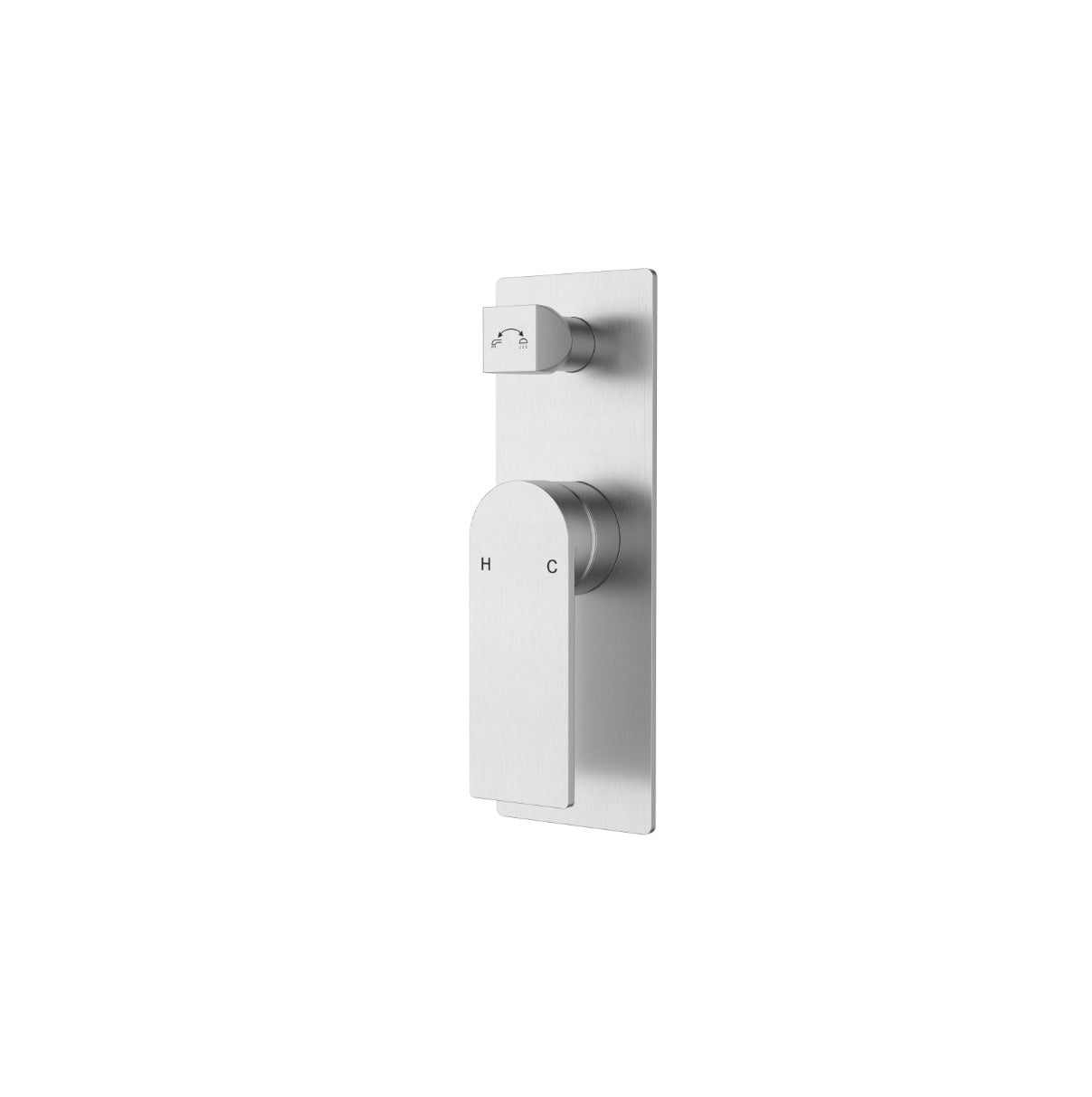 INDUSTRIE III  Slimline Wall with Diverter Mixer - Available in 5 Colours