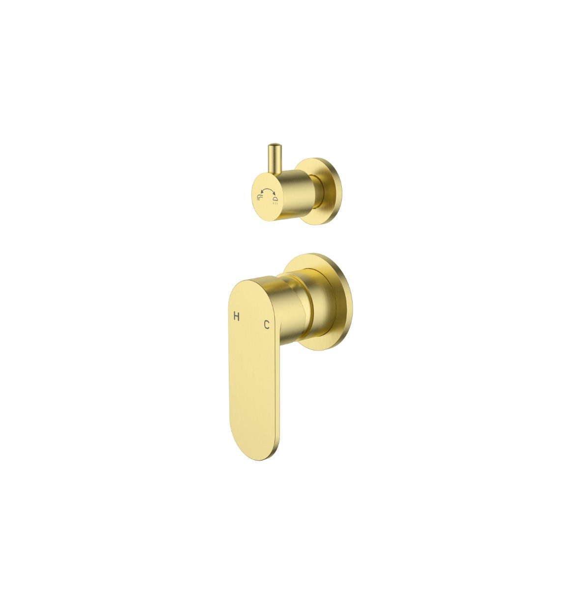 Esora Wall Mixer with Diverter  - Available in 5 Colours