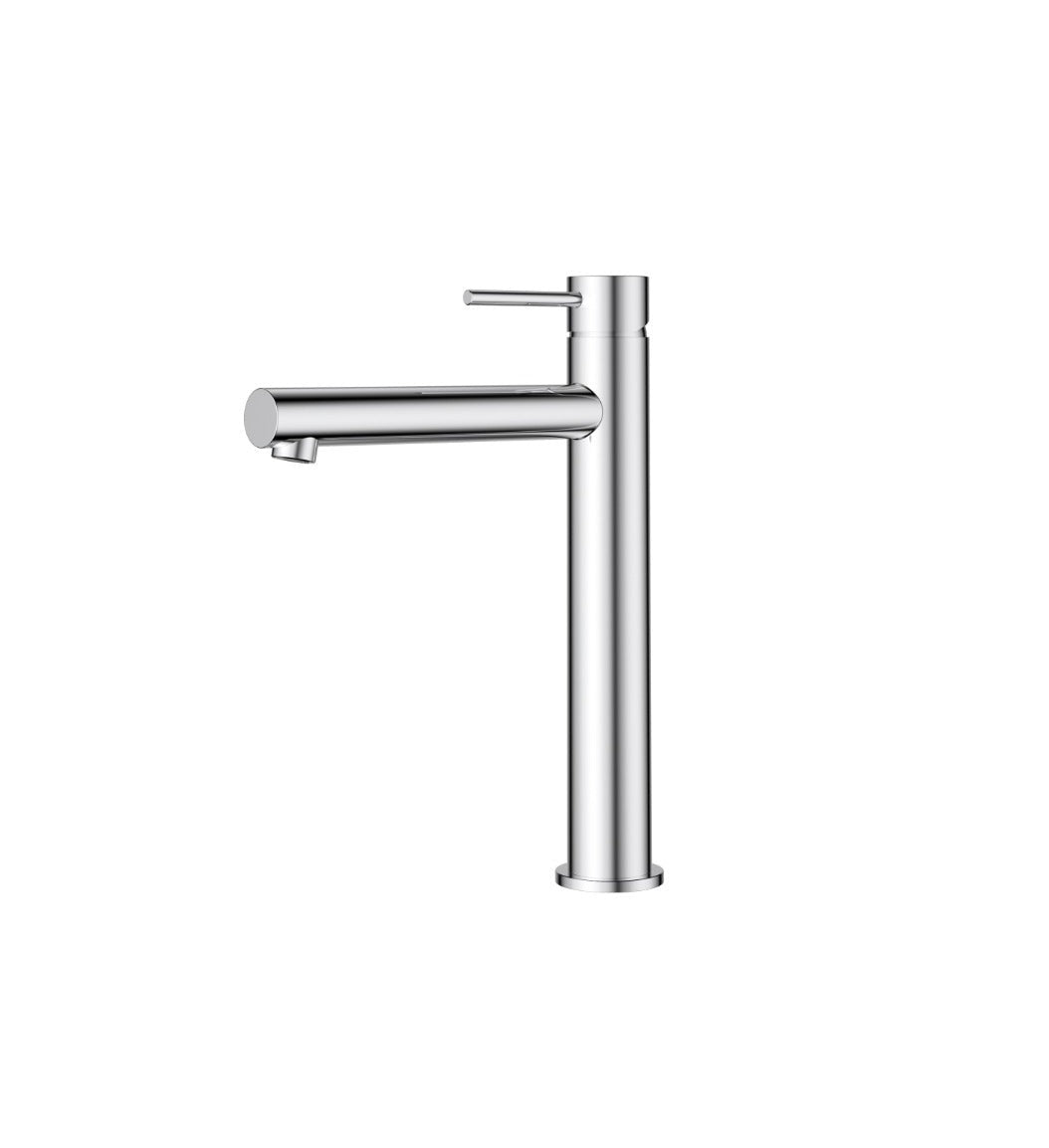 Nouveau Tall Straight Basin Mixer - Available in 5 Colours