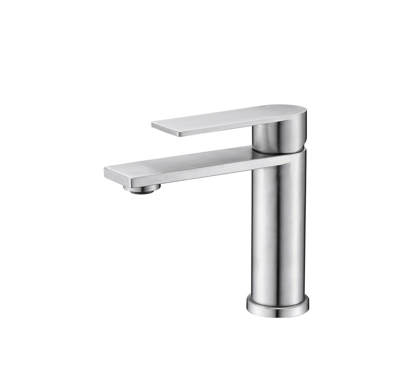 BOSTON SQUARE CURVE Short Basin Mixer - Available in 5 Colours