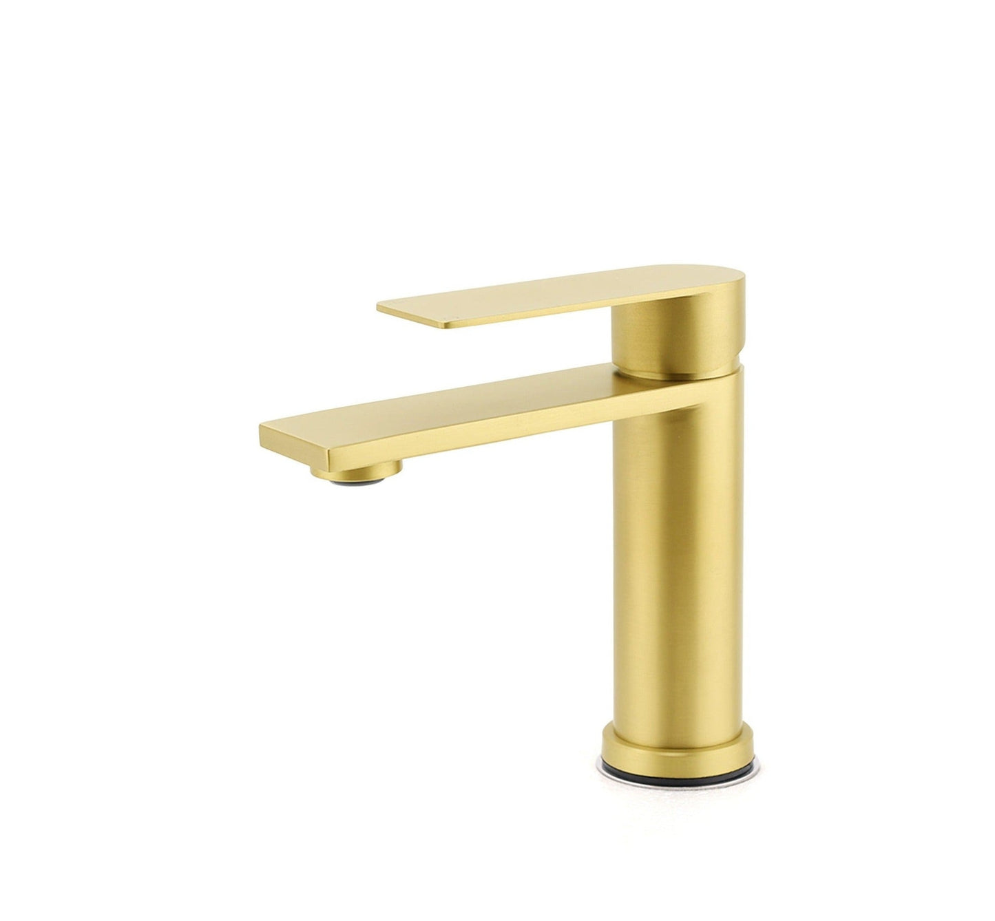 BOSTON SQUARE CURVE Short Basin Mixer - Available in 5 Colours