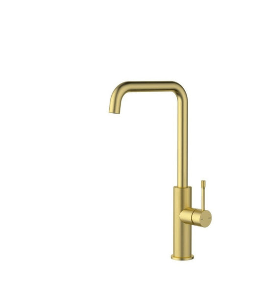 Luxe - Designer Curve Squared Kitchen &/or Laundry Mixer Tap  - Available in 4 Colours