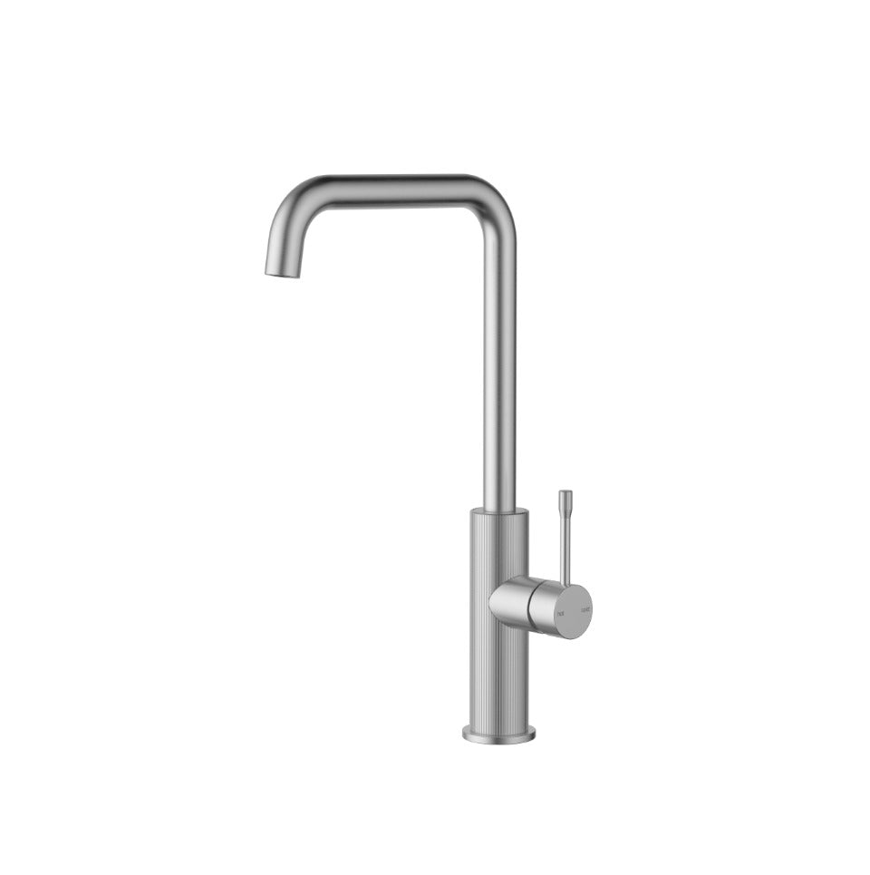 Luxe - Designer Curve Squared Kitchen &/or Laundry Mixer Tap  - Available in 4 Colours