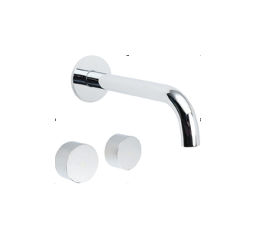 Round Hot & Cold Handles with Spout - Available in 5 Colours