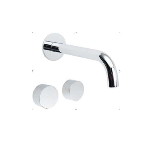 Round Hot & Cold Handles with Spout - Available in 5 Colours