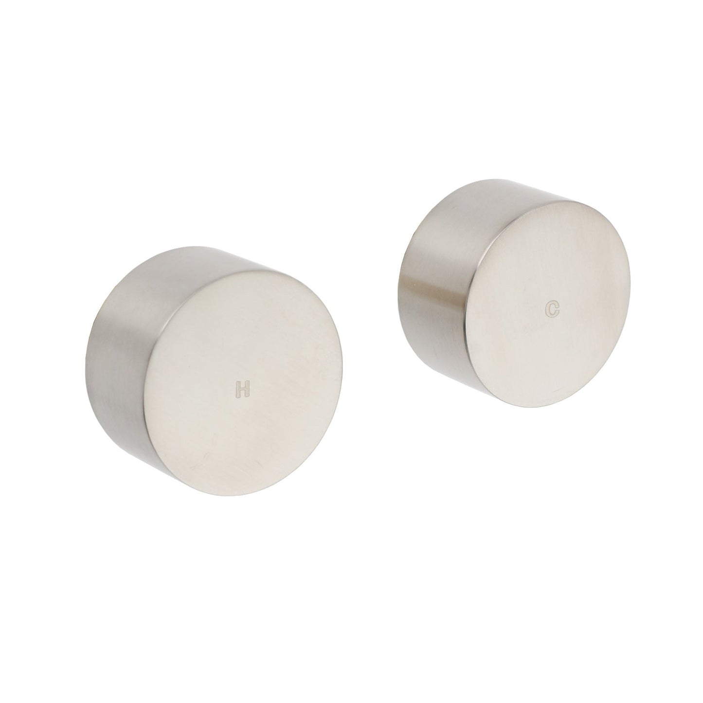 Round Hot & Cold 1/4 Turn Handles - Available in 5 Colours