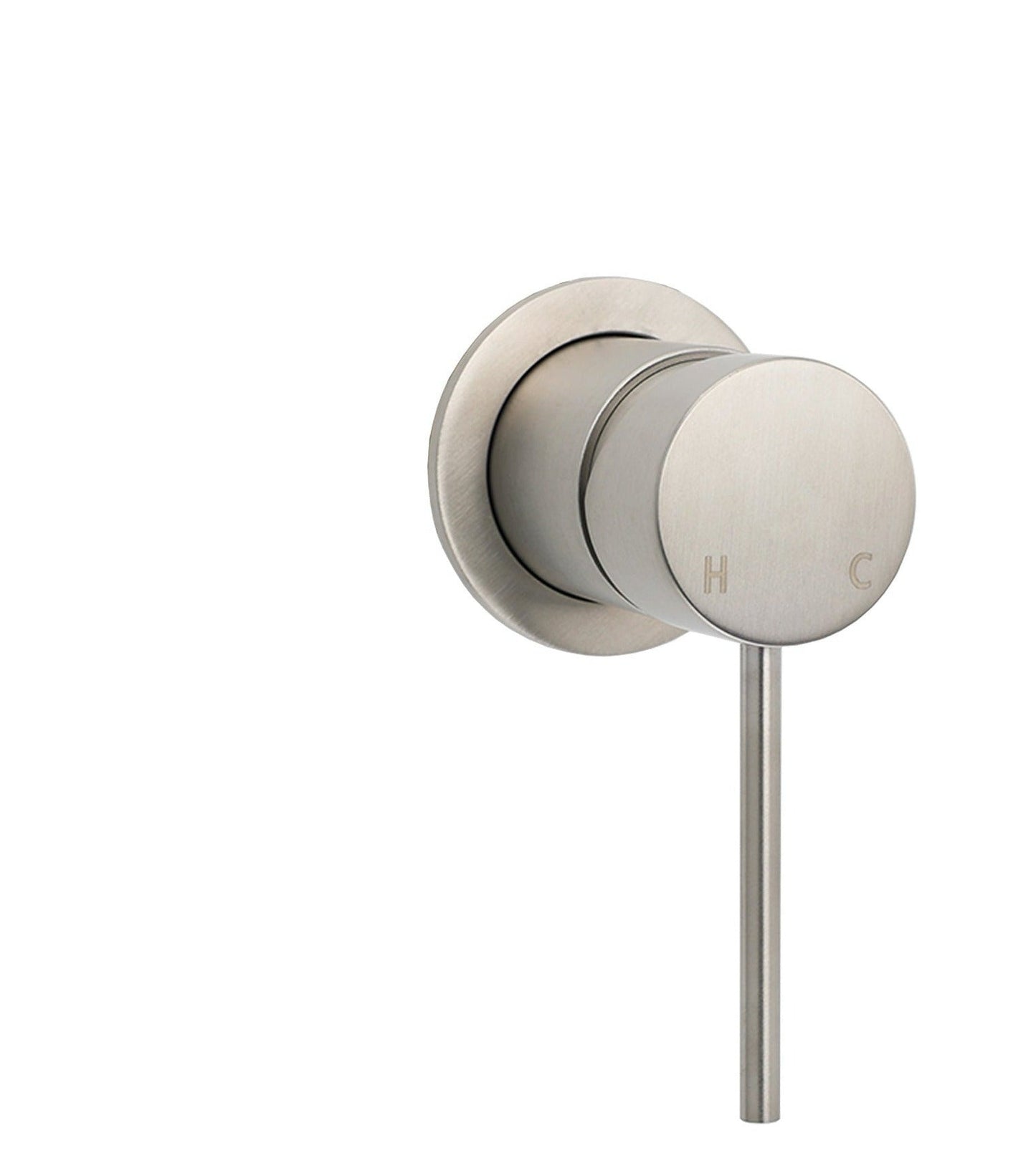Round Wall Mixer 60mm Backing Plate  - Available in 5 Colours