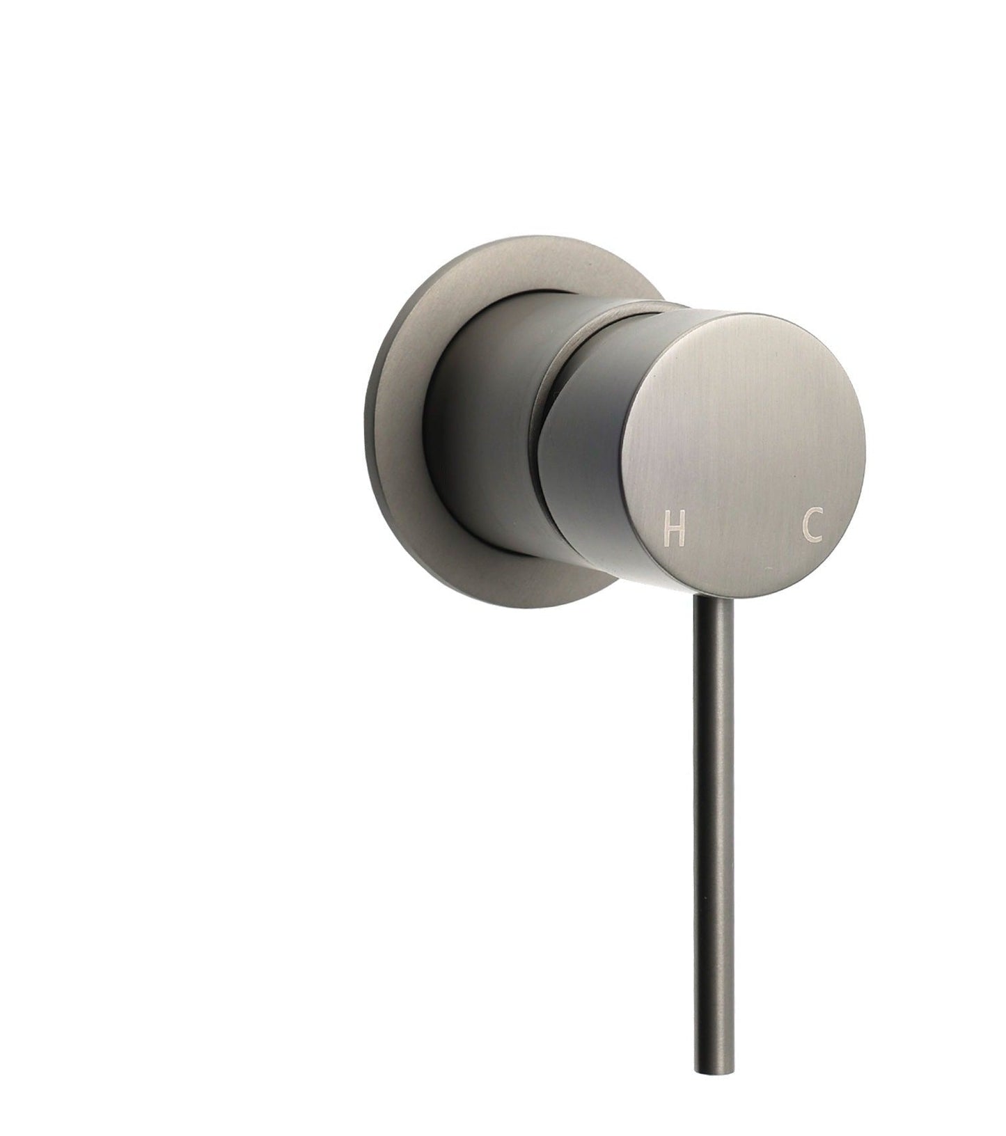 Round Wall Mixer 60mm Backing Plate  - Available in 5 Colours