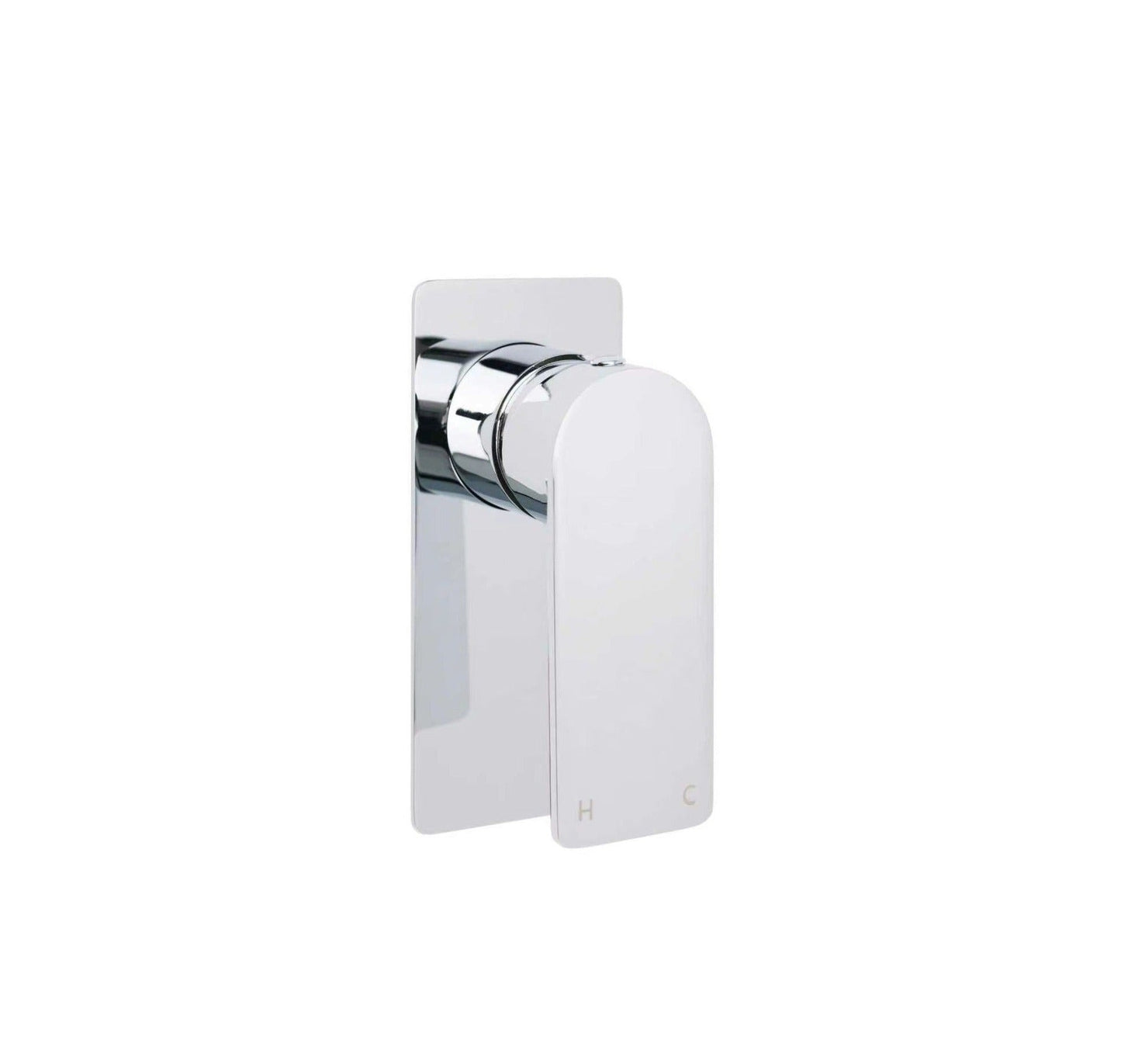 BOSTON SQUARE CURVE Shower Mixer - Available in 4 Colours