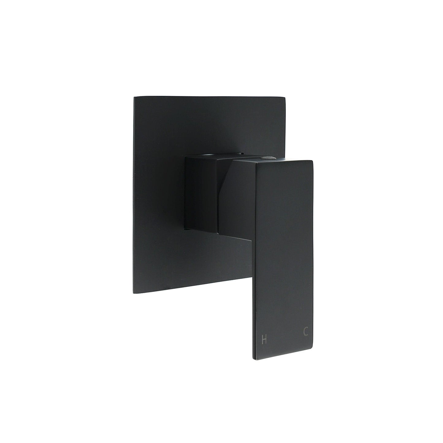 Square Wall Mixer 110mm Backing Plate  - Available in 5 Colours