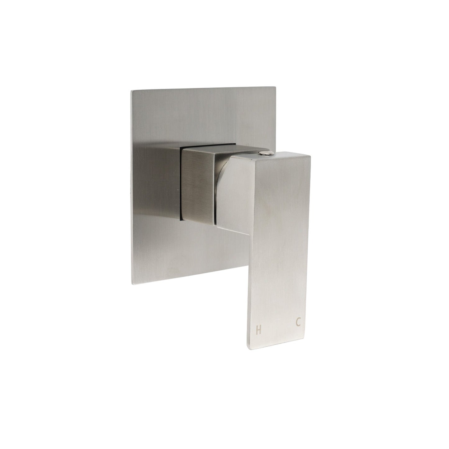 Square Wall Mixer 110mm Backing Plate  - Available in 5 Colours