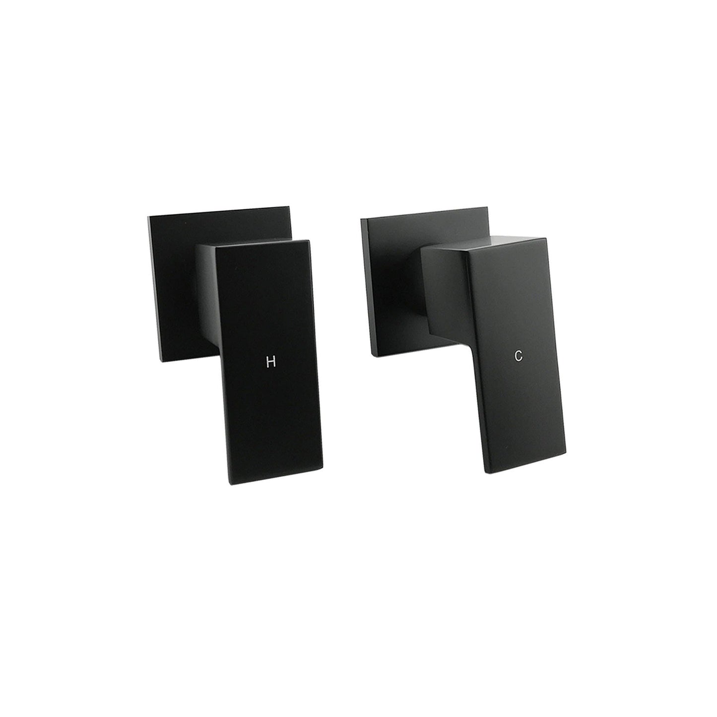 Twin Square hot & cold 1/4 Turn Tapware Handles - Available in 5 Colours
