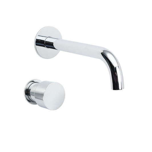 Round Progressive Wall Mixer with Spout Combination - Available in 5 Colours