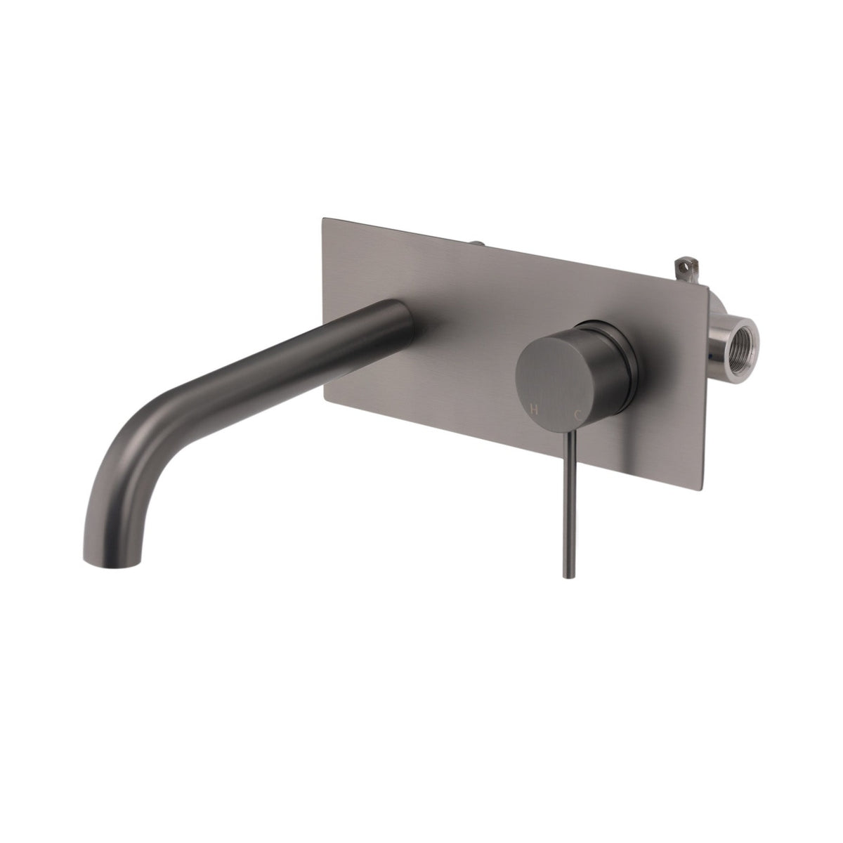 Round Pin Wall Mixer with Spout - Available in 5 Colours