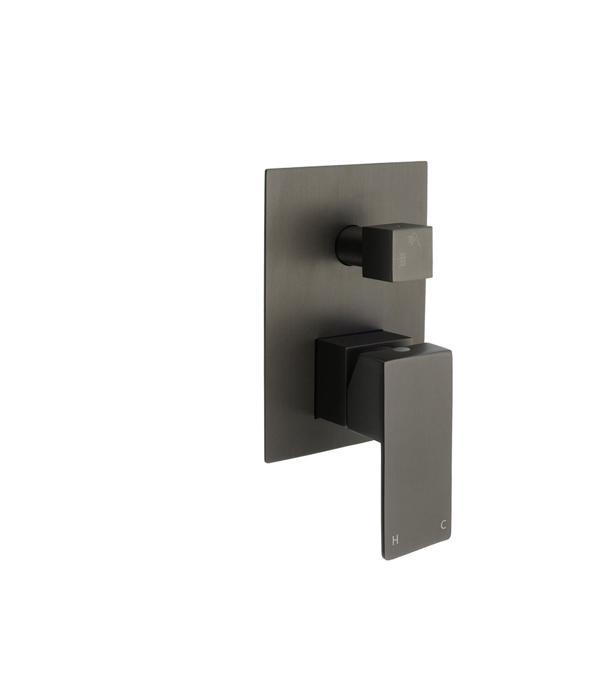 Square Wall Mixer with Diverter - Available in 5 Colours