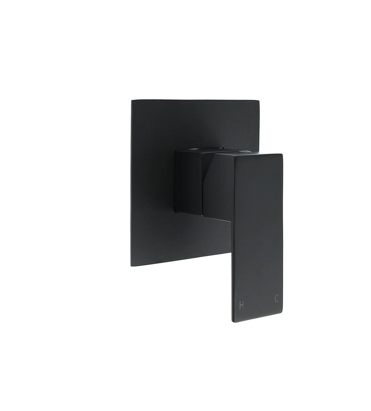 Square Wall Mixer 110mm Backing Plate  - Available in 5 Colours