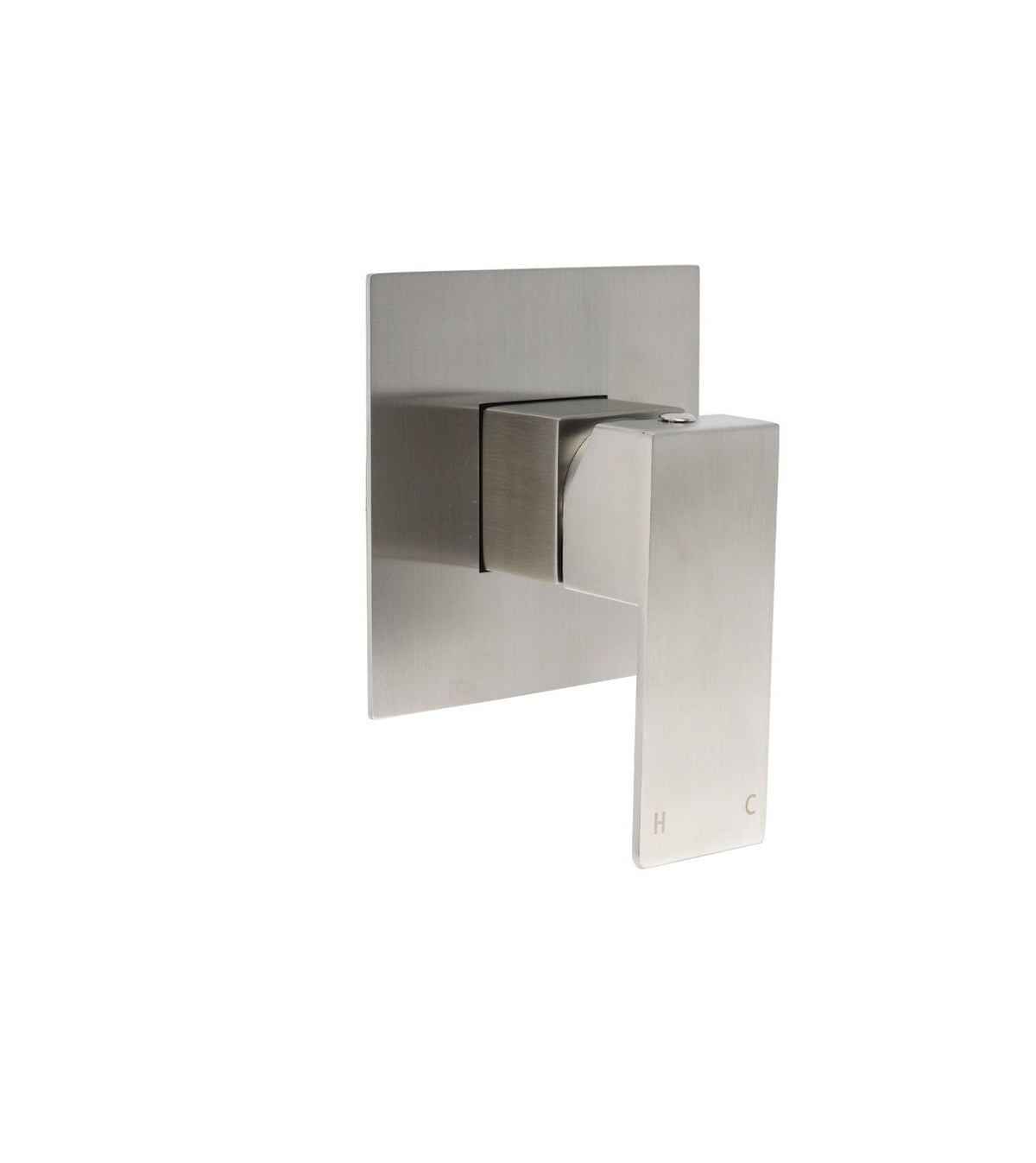 Square Wall Mixer 110mm Backing Plate  - Available in 5 Colours