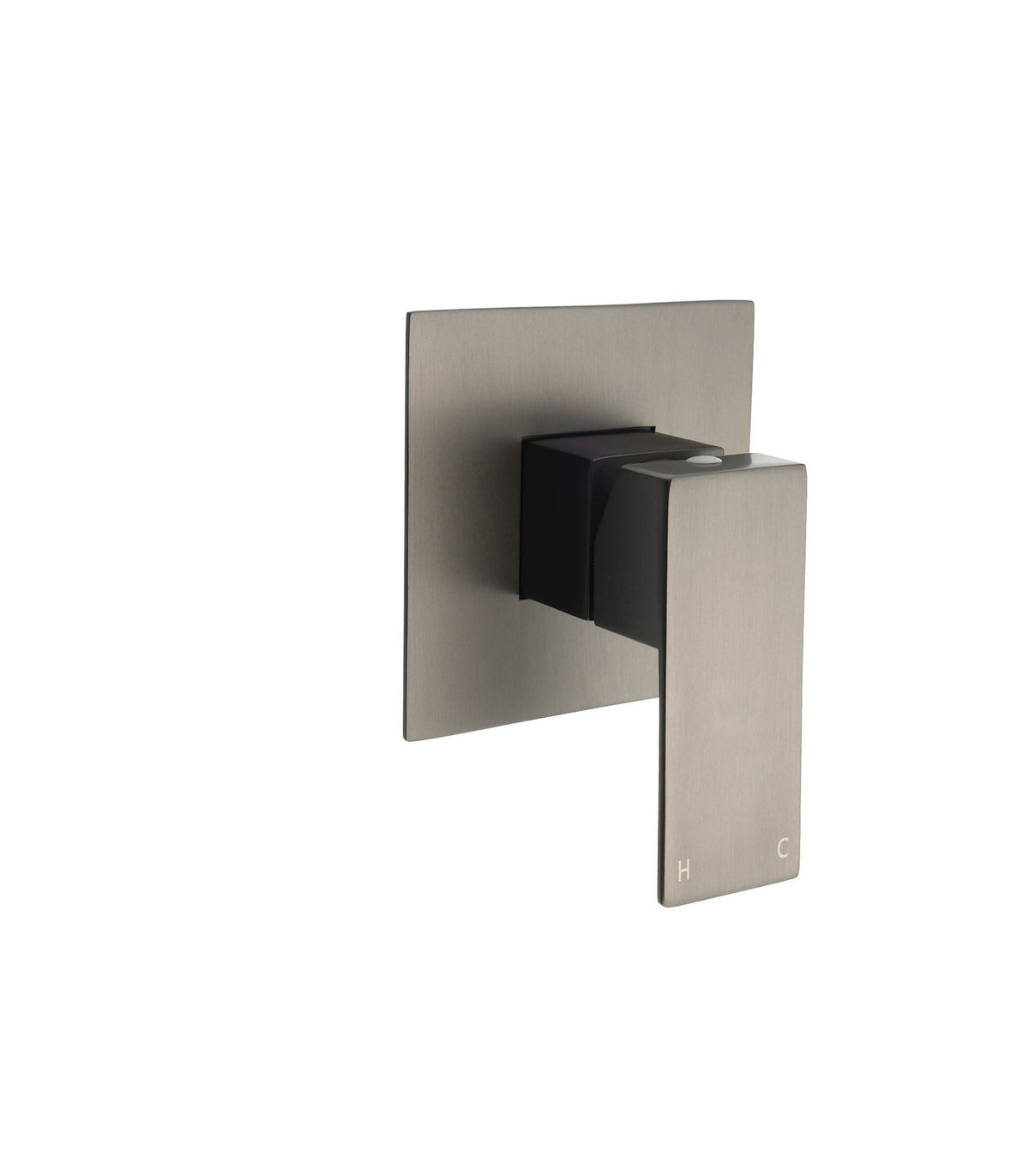 Square Wall Mixer 110mm Backing Plate  - Available in 5 Colours