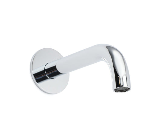 Droop 195mm Round Bath Outlet Spout - Available in 6 Colours