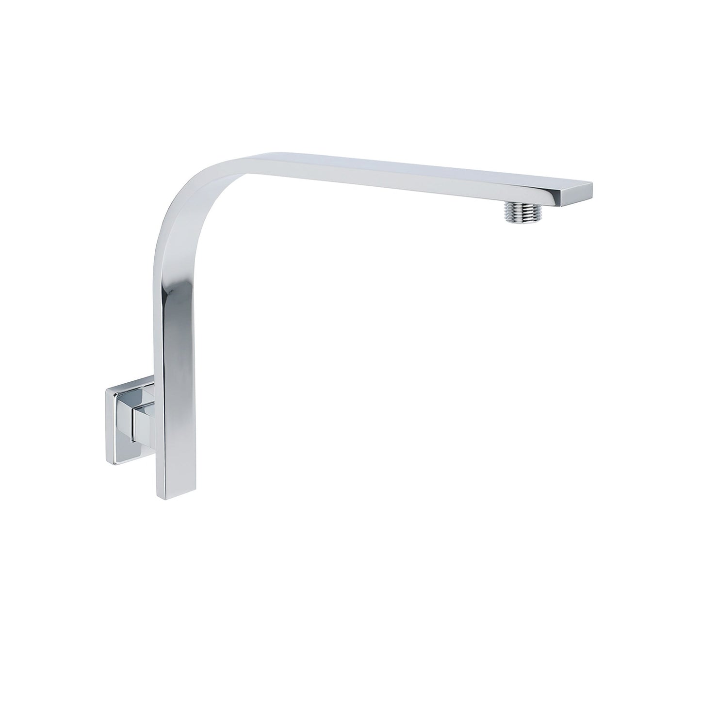 270mm High Lift Square Shower Extension Arm - Available in 5 Colours