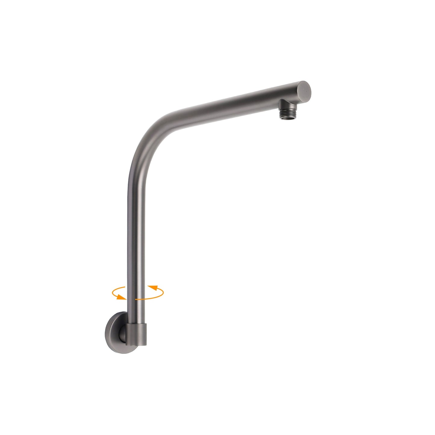 340mm High Lift Round Shower Swivel Arm - Available in 5 Colours
