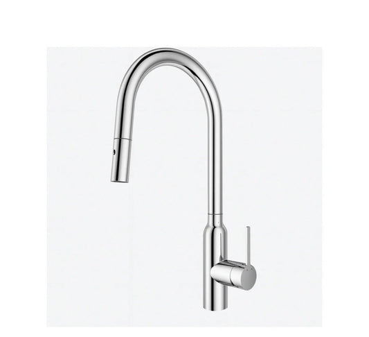 Round Pull Out Kitchen Mixer - Available in 7 Colours