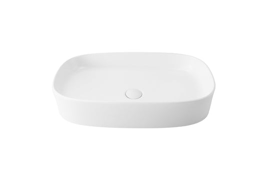 KHEUB SQUARE CURVED LARGE RECTANGULAR BASIN 610*375*120