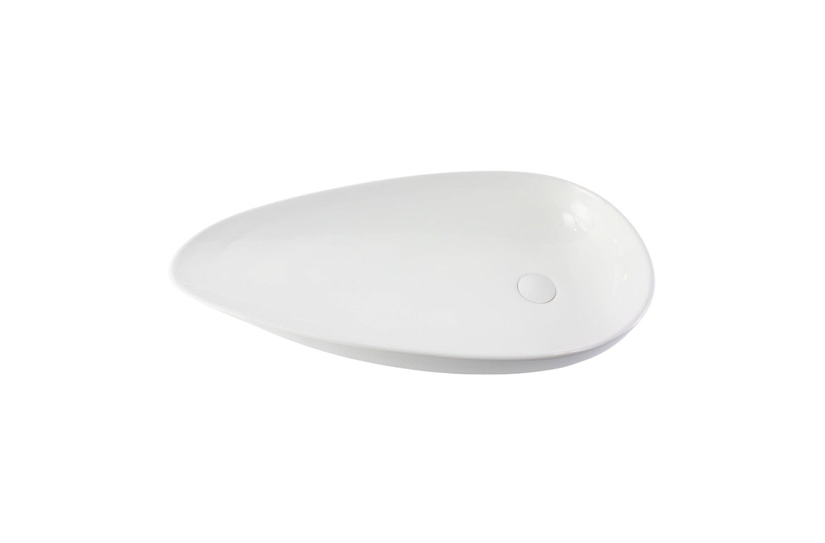 KROHLI EGG TEARDROP LARGE CERAMIC BASIN 770*420*130