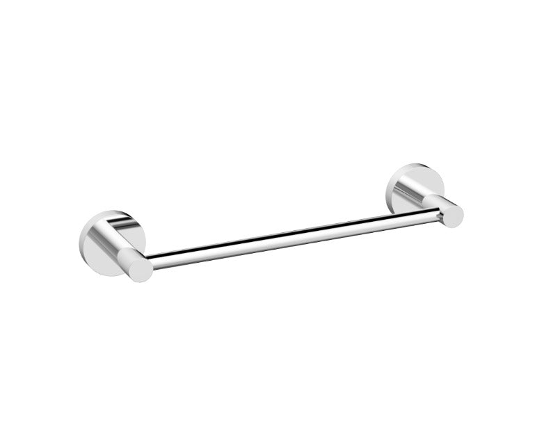 Nouveau Round Towel Rail Single 350mm - Available in 6 Colours