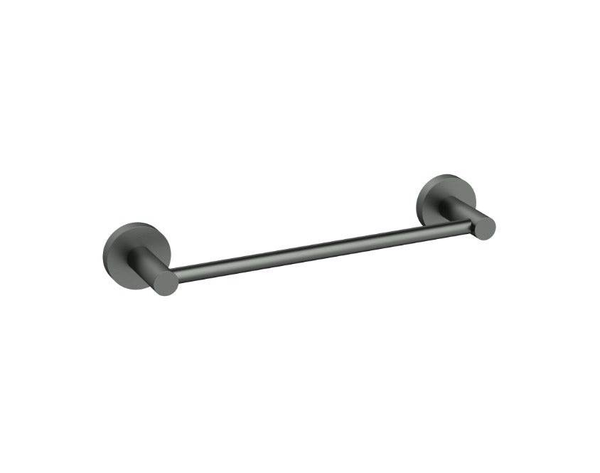 Nouveau Round Towel Rail Single 350mm - Available in 6 Colours