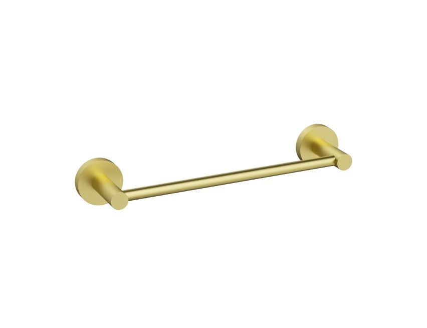 Nouveau Round Towel Rail Single 350mm - Available in 6 Colours